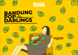 Buku Bandung Pop Darlings yang menjadi panduan pegiat skena pop di Bandung. (Ilustrasi: Muhammad Dwi Septian/SM)